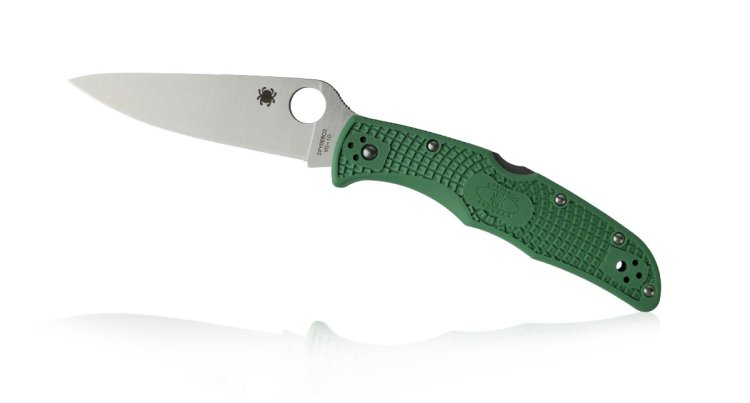 Нож складной VG-10/FRN Spyderco green