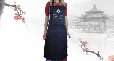 FT1 Фотография Кухонный фартук TOJIRO (чёрный) FT1