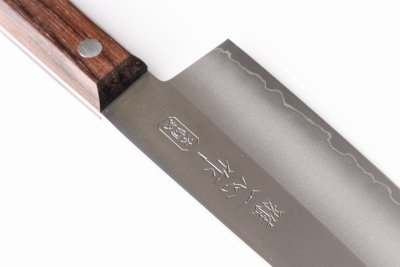 2003 Фотография Кухонный Нож Японский Шеф Сантоку Kanetsugu 2003