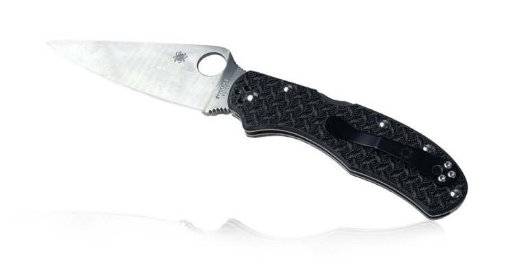 Нож складной Spyderco черный C67GFP