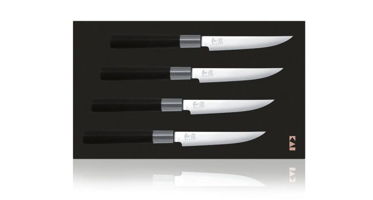 Набор Ножей для стейков KAI 67S-404