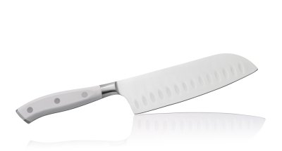 TW-003B Фотография Кухонный Нож Японский Шеф Сантоку Hatamoto TW-003B