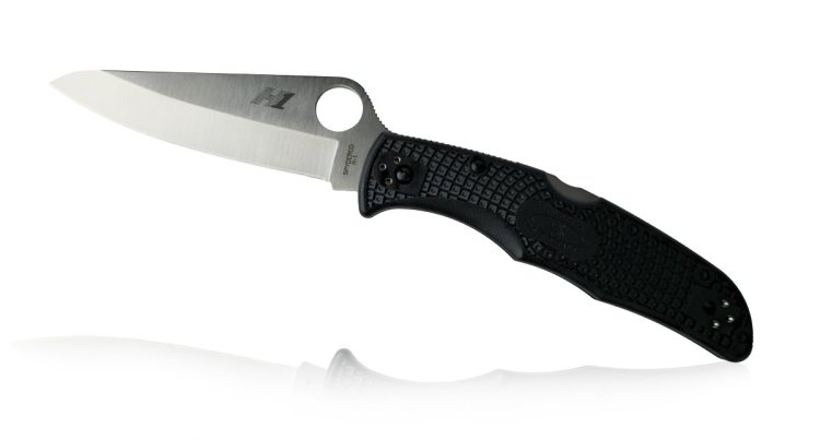 Нож складной Spyderco H1/FRN черный