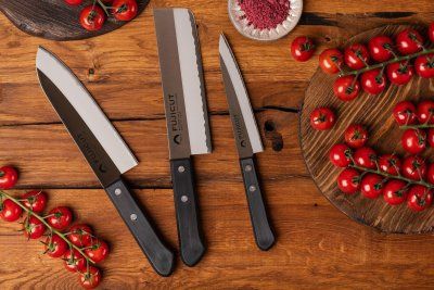 TJ-GIFTSET-B Фотография Набор ножей FUJI CUT TJ-GIFTSET-B