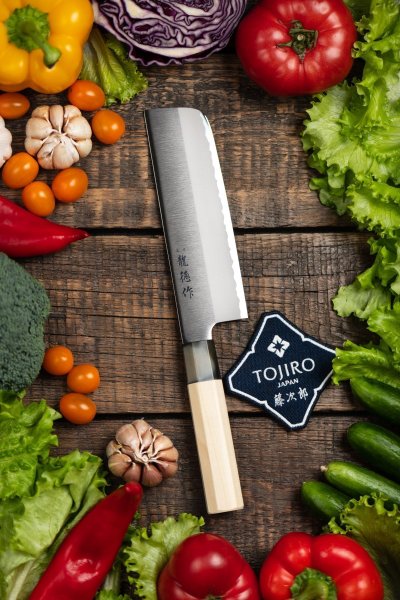 FC-580 Фотография Кухонный Нож Накири FUJI CUT FC-580