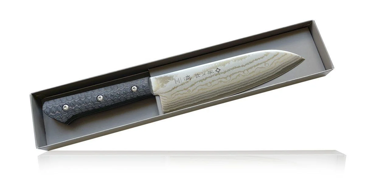 Cuchillo Japones Santoku Tojiro F-500 21cm – Comprar online